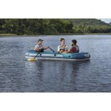 Bestway 61154 Nafukovací Čln TREK X3 294 cm x 137 cm s veslami + pumpa