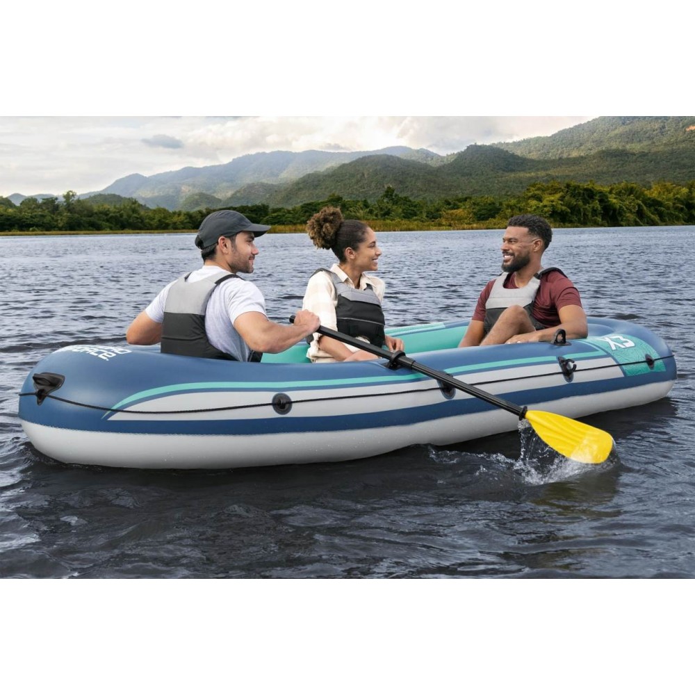 Bestway 61154 Nafukovací Čln TREK X3 294 cm x 137 cm s veslami + pumpa
