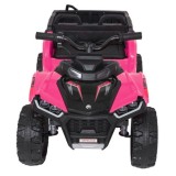 JOKO Elektrická Štvorkolka TX ATV 4x4, 6 kolesové, penové kolesá, kožené sedadlo, Lopatka, nosnosť 40kg, ružové