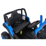 JOKO Elektrické Autíčko Buggy Madman UTV-MX 4x4, penové kolesá, kožené sedadlo, modré
