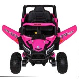 JOKO Elektrické Autíčko Buggy Madman UTV-MX 4x4, penové kolesá, kožené sedadlo, ružové