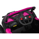 JOKO Elektrické Autíčko Buggy Madman UTV-MX 4x4, penové kolesá, kožené sedadlo, ružové
