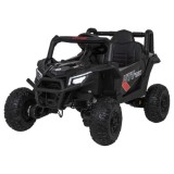 JOKO Elektrické Autíčko Buggy Madman UTV-MX 4x4, penové kolesá, kožené sedadlo, čierne