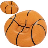Bestway 75103 Nafukovacie kreslo Basketbalová lopta Beanless, oranžové