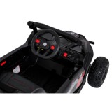JOKO Elektrické Autíčko Buggy Madman UTV-MX 4x4, penové kolesá, kožené sedadlo, čierne