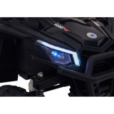 JOKO Elektrické Autíčko Buggy Madman UTV-MX 4x4, penové kolesá, kožené sedadlo, čierne