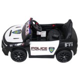 JOKO Elektrické autíčko Polícia 911 4x4, penové kolesá, kožené sedadlo,