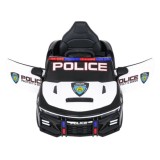 JOKO Elektrické autíčko Polícia 911 4x4, penové kolesá, kožené sedadlo,