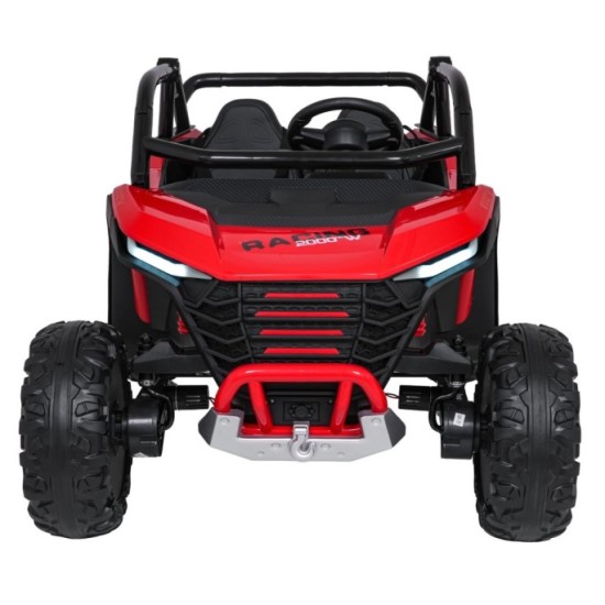 JOKO Elektrické autíčko Buggy RACING Road 2000 4x4, 4x120W, 24V, kožené sedadlo, penové kolesá, červené