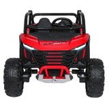 JOKO Elektrické autíčko Buggy RACING Road 2000 4x4, 4x120W, 24V, kožené sedadlo, penové kolesá, červené