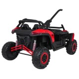JOKO Elektrické autíčko Buggy RACING Road 2000 4x4, 4x120W, 24V, kožené sedadlo, penové kolesá, červené