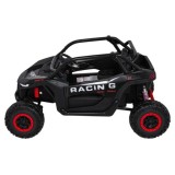 JOKO Elektrické autíčko Buggy RACING Road 2000 4x4, 4x120W, 24V, kožené sedadlo, penové kolesá, čierne