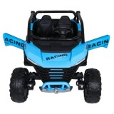 JOKO Elektrické autíčko Buggy RACING Road 2000 4x4, 4x120W, 24V, kožené sedadlo, penové kolesá, modré