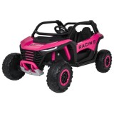 JOKO Elektrické autíčko Buggy RACING Road 2000 4x4, 4x120W, 24V, kožené sedadlo, penové kolesá, ružové
