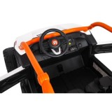 JOKO Elektrické autíčko Buggy RACING Road 2000 4x4, 4x120W, 24V, kožené sedadlo, penové kolesá, biele