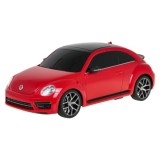 Rastar RC Auto Volkswagen Beetle 1:14 na diaľkové ovládanie + Led Svetlá, červené