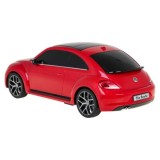Rastar RC Auto Volkswagen Beetle 1:14 na diaľkové ovládanie + Led Svetlá, červené