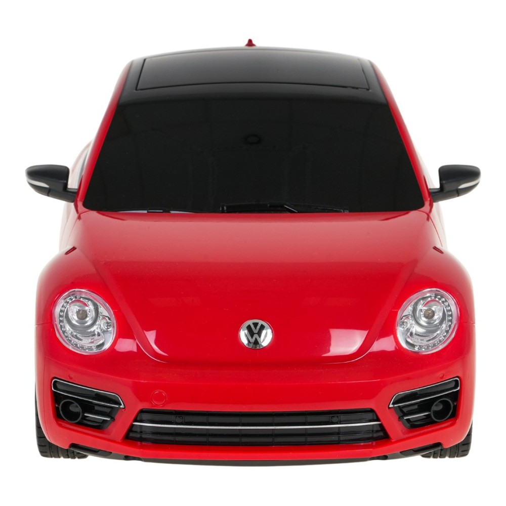 Rastar RC Auto Volkswagen Beetle 1:14 na diaľkové ovládanie + Led Svetlá, červené