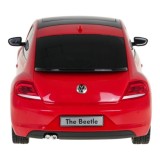 Rastar RC Auto Volkswagen Beetle 1:14 na diaľkové ovládanie + Led Svetlá, červené
