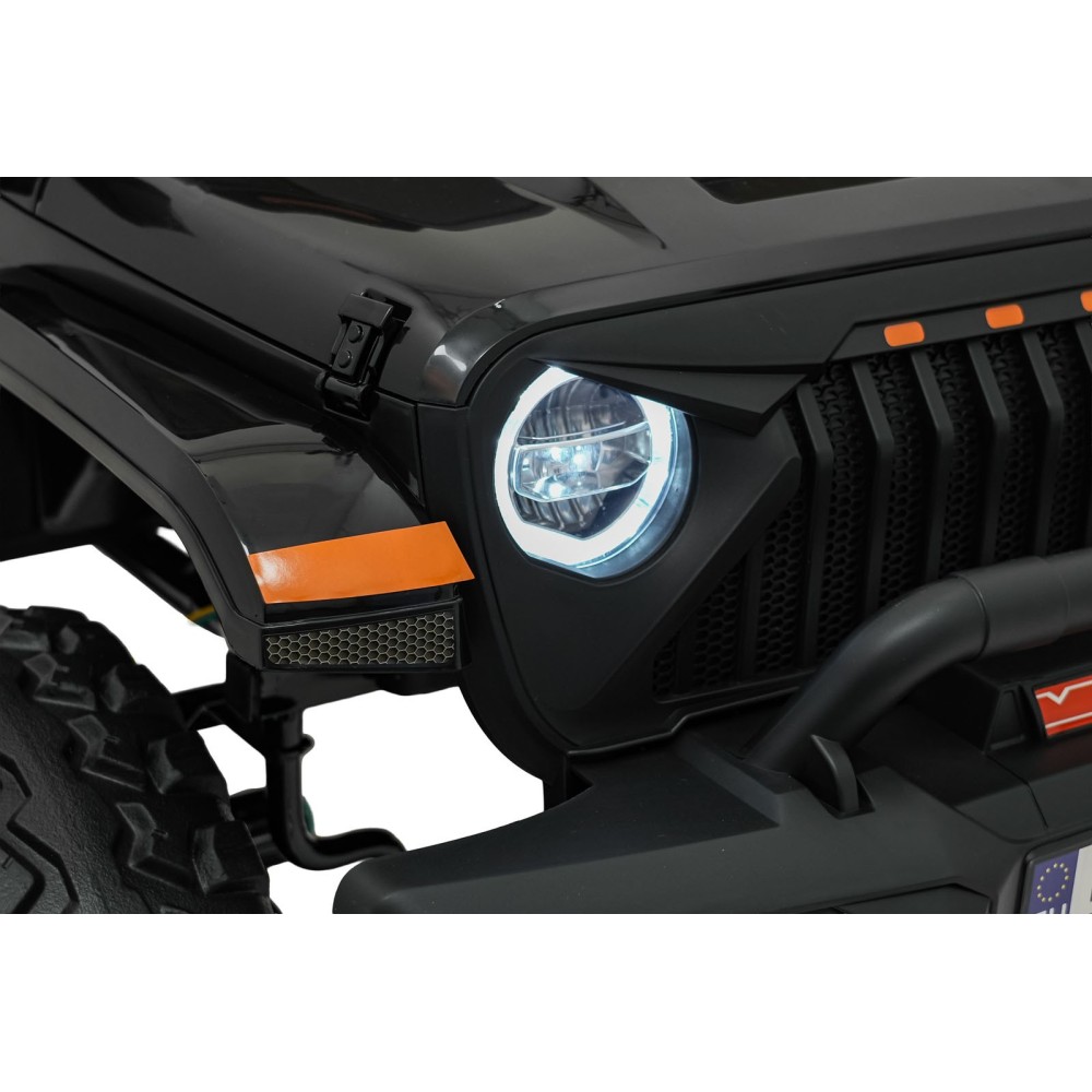 JOKO Elektrické autíčko Extreme Sport 4x4 280W,24V, zmena veľkosti autíčka od 114cm do 128cm, Dvojmiestne Kožené sedadlo, Penové