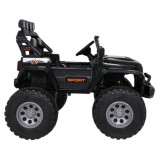 JOKO Elektrické autíčko Extreme Sport 4x4 280W,24V, zmena veľkosti autíčka od 114cm do 128cm, Dvojmiestne Kožené sedadlo, Penové