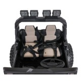 JOKO Elektrické autíčko Extreme Sport 4x4 280W,24V, zmena veľkosti autíčka od 114cm do 128cm, Dvojmiestne Kožené sedadlo, Penové