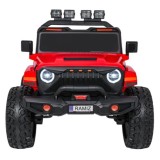 JOKO Elektrické autíčko Extreme Sport 4x4 280W,24V, zmena veľkosti autíčka od 114cm do 128cm, Dvojmiestne Kožené sedadlo, Penové
