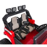 JOKO Elektrické autíčko Extreme Sport 4x4 280W,24V, zmena veľkosti autíčka od 114cm do 128cm, Dvojmiestne Kožené sedadlo, Penové