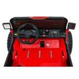 JOKO Elektrické autíčko Extreme Sport 4x4 280W,24V, zmena veľkosti autíčka od 114cm do 128cm, Dvojmiestne Kožené sedadlo, Penové
