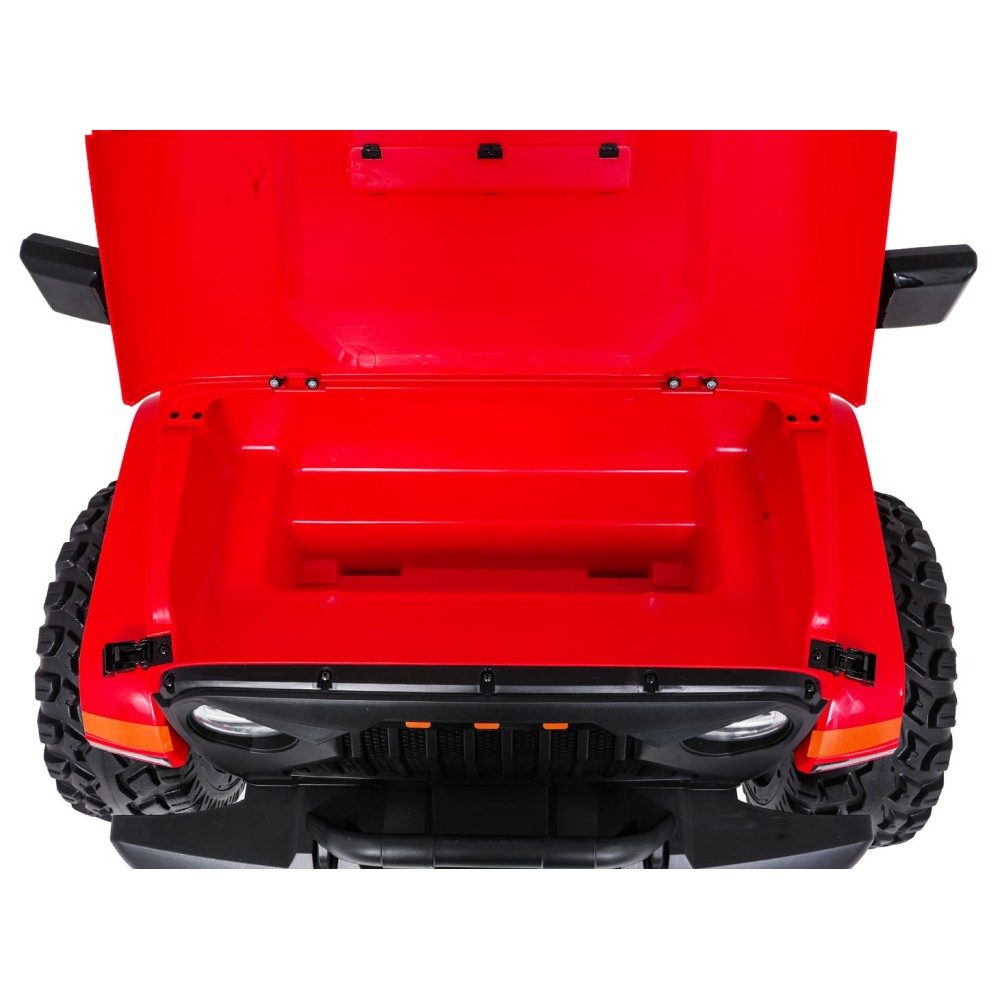 JOKO Elektrické autíčko Extreme Sport 4x4 280W,24V, zmena veľkosti autíčka od 114cm do 128cm, Dvojmiestne Kožené sedadlo, Penové