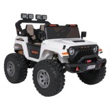 JOKO Elektrické autíčko Extreme Sport 4x4 280W,24V, zmena veľkosti autíčka od 114cm do 128cm, Dvojmiestne Kožené sedadlo, Penové