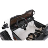 JOKO Elektrické autíčko Extreme Sport 4x4 280W,24V, zmena veľkosti autíčka od 114cm do 128cm, Dvojmiestne Kožené sedadlo, Penové