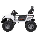JOKO Elektrické autíčko Extreme Sport 4x4 280W,24V, zmena veľkosti autíčka od 114cm do 128cm, Dvojmiestne Kožené sedadlo, Penové