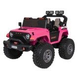 JOKO Elektrické autíčko Extreme Sport 4x4 280W,24V, zmena veľkosti autíčka od 114cm do 128cm, Dvojmiestne Kožené sedadlo, Penové