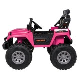 JOKO Elektrické autíčko Extreme Sport 4x4 280W,24V, zmena veľkosti autíčka od 114cm do 128cm, Dvojmiestne Kožené sedadlo, Penové