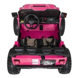 JOKO Elektrické autíčko Extreme Sport 4x4 280W,24V, zmena veľkosti autíčka od 114cm do 128cm, Dvojmiestne Kožené sedadlo, Penové
