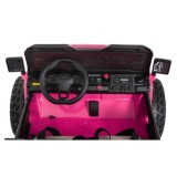 JOKO Elektrické autíčko Extreme Sport 4x4 280W,24V, zmena veľkosti autíčka od 114cm do 128cm, Dvojmiestne Kožené sedadlo, Penové