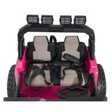 JOKO Elektrické autíčko Extreme Sport 4x4 280W,24V, zmena veľkosti autíčka od 114cm do 128cm, Dvojmiestne Kožené sedadlo, Penové