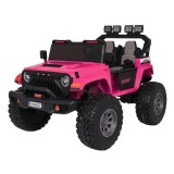 JOKO Elektrické autíčko Extreme Sport 4x4 280W,24V, zmena veľkosti autíčka od 114cm do 128cm, Dvojmiestne Kožené sedadlo, Penové