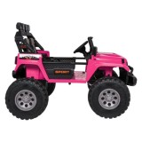 JOKO Elektrické autíčko Extreme Sport 4x4 280W,24V, zmena veľkosti autíčka od 114cm do 128cm, Dvojmiestne Kožené sedadlo, Penové