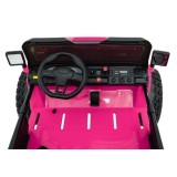 JOKO Elektrické autíčko Extreme Sport 4x4 280W,24V, zmena veľkosti autíčka od 114cm do 128cm, Dvojmiestne Kožené sedadlo, Penové