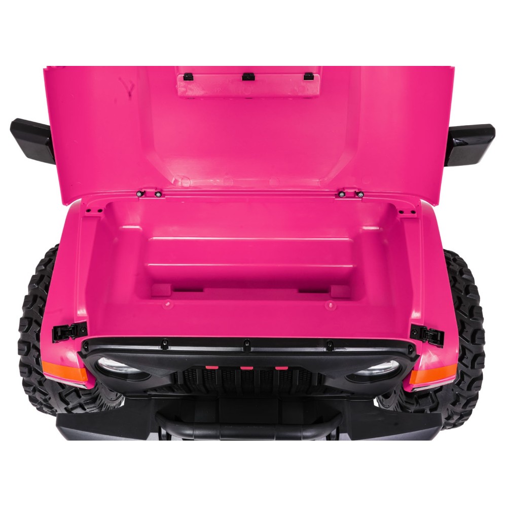 JOKO Elektrické autíčko Extreme Sport 4x4 280W,24V, zmena veľkosti autíčka od 114cm do 128cm, Dvojmiestne Kožené sedadlo, Penové