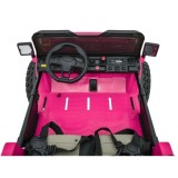 JOKO Elektrické autíčko Extreme Sport 4x4 280W,24V, zmena veľkosti autíčka od 114cm do 128cm, Dvojmiestne Kožené sedadlo, Penové