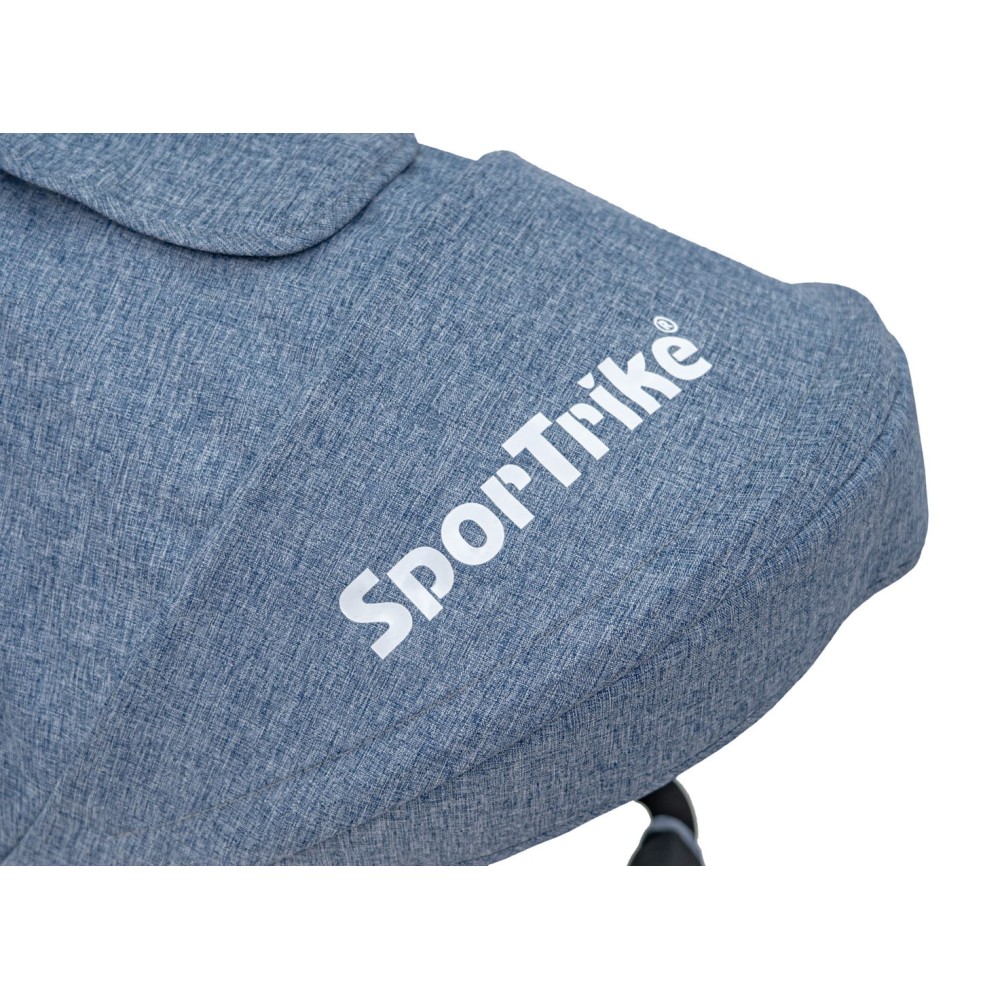 Sportrike Detská Trojkolka RIDER, detský bicykel 3v1 s vodiacou tyčou, modrá