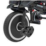 Sportrike Detská Trojkolka RIDER, detský bicykel 3v1 s vodiacou tyčou, modrá