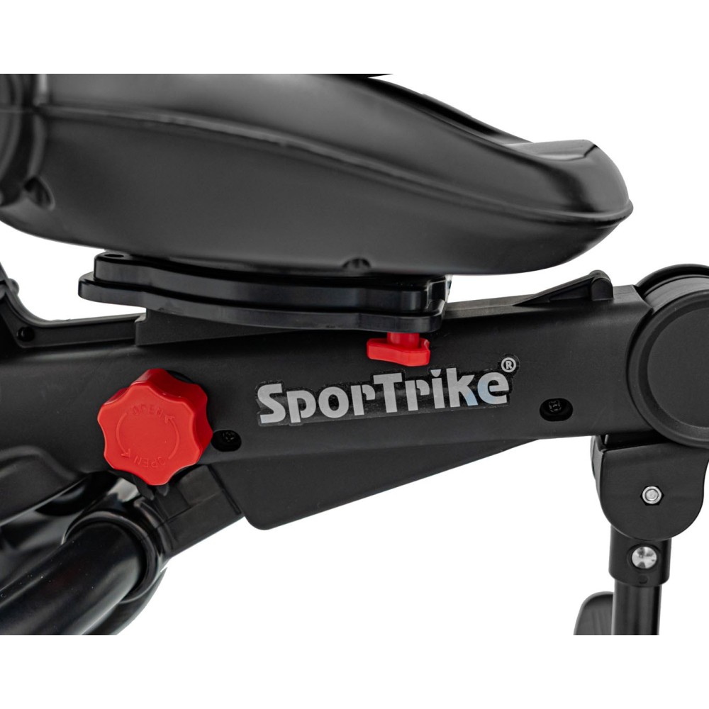 Sportrike Detská Trojkolka RIDER, detský bicykel 3v1 s vodiacou tyčou, modrá