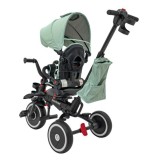 Sportrike Detská Trojkolka RIDER, detský bicykel 3v1 s vodiacou tyčou, zelená