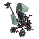 Sportrike Detská Trojkolka RIDER, detský bicykel 3v1 s vodiacou tyčou, zelená