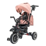 Sportrike Detská Trojkolka RIDER, detský bicykel 3v1 s vodiacou tyčou, ružová