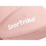 Sportrike Detská Trojkolka RIDER, detský bicykel 3v1 s vodiacou tyčou, ružová